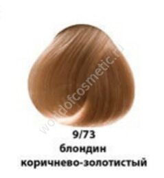 ESTEL PROFESSIONAL 10/37 краска для волос, светлый блондин золотисто-коричневый