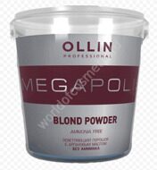 Ollin Megapolis Blond Осветляющий порошок с аргановым масвло без аммиака 500 гр